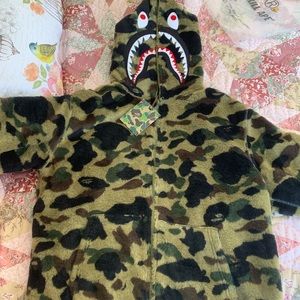 Bape shark hoodie
